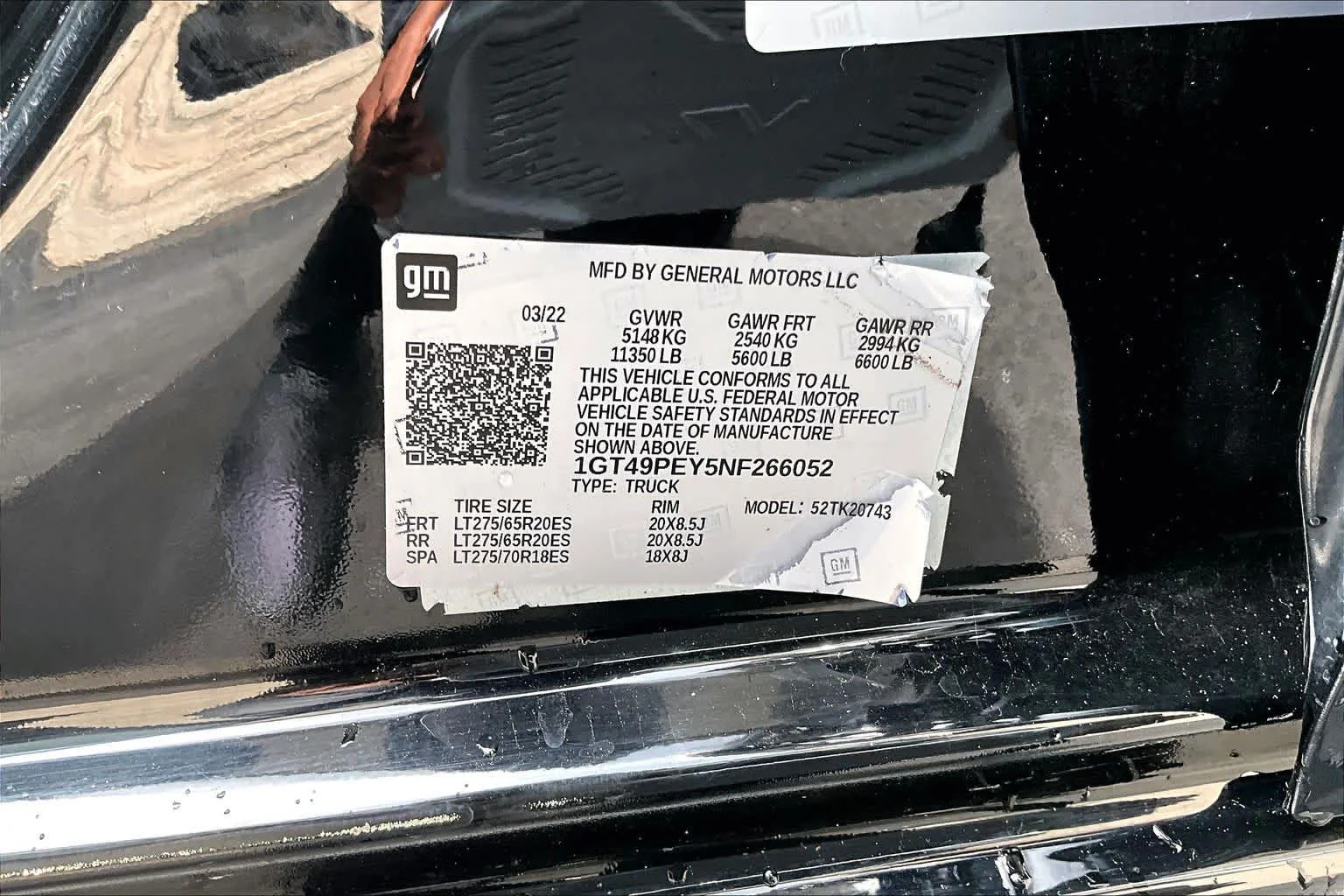 Used 2022 Onyx Black GMC AT4 image 33