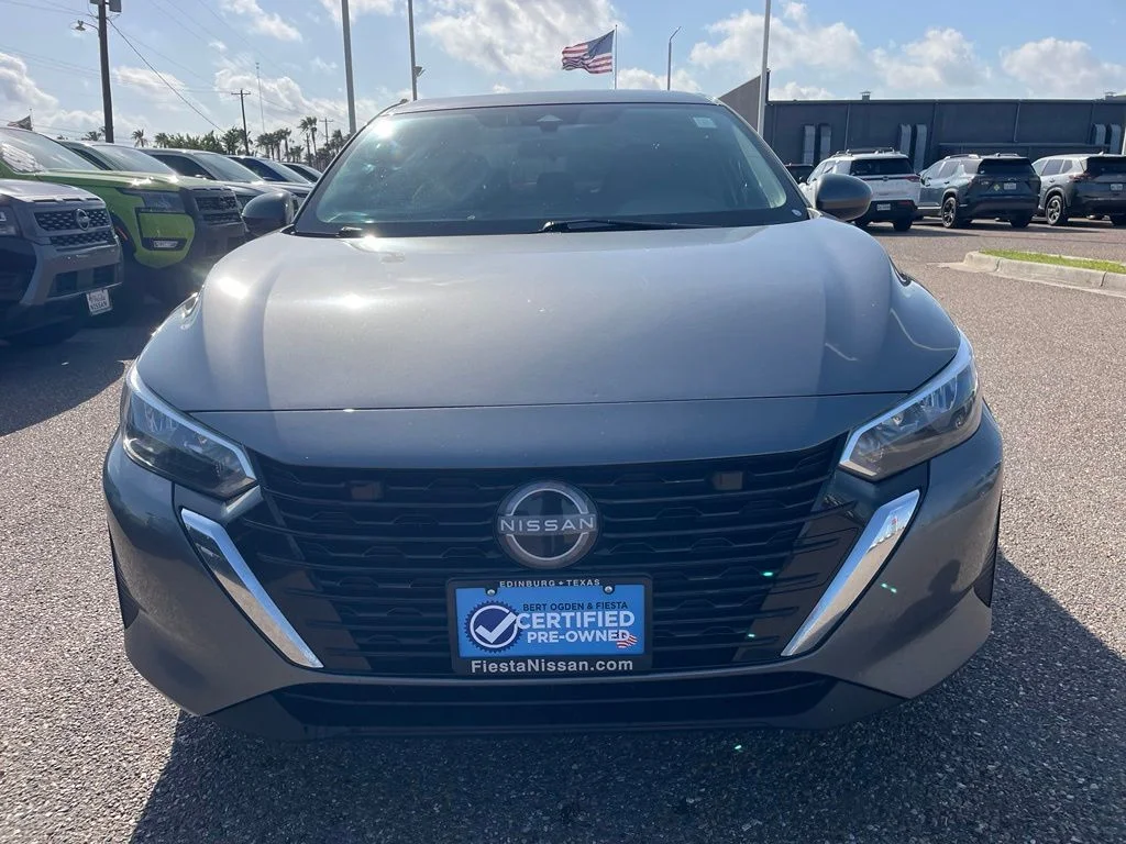 Certified 2024 Nissan Sentra SV with VIN 3N1AB8CV7RY284897 for sale in Edinburg, TX