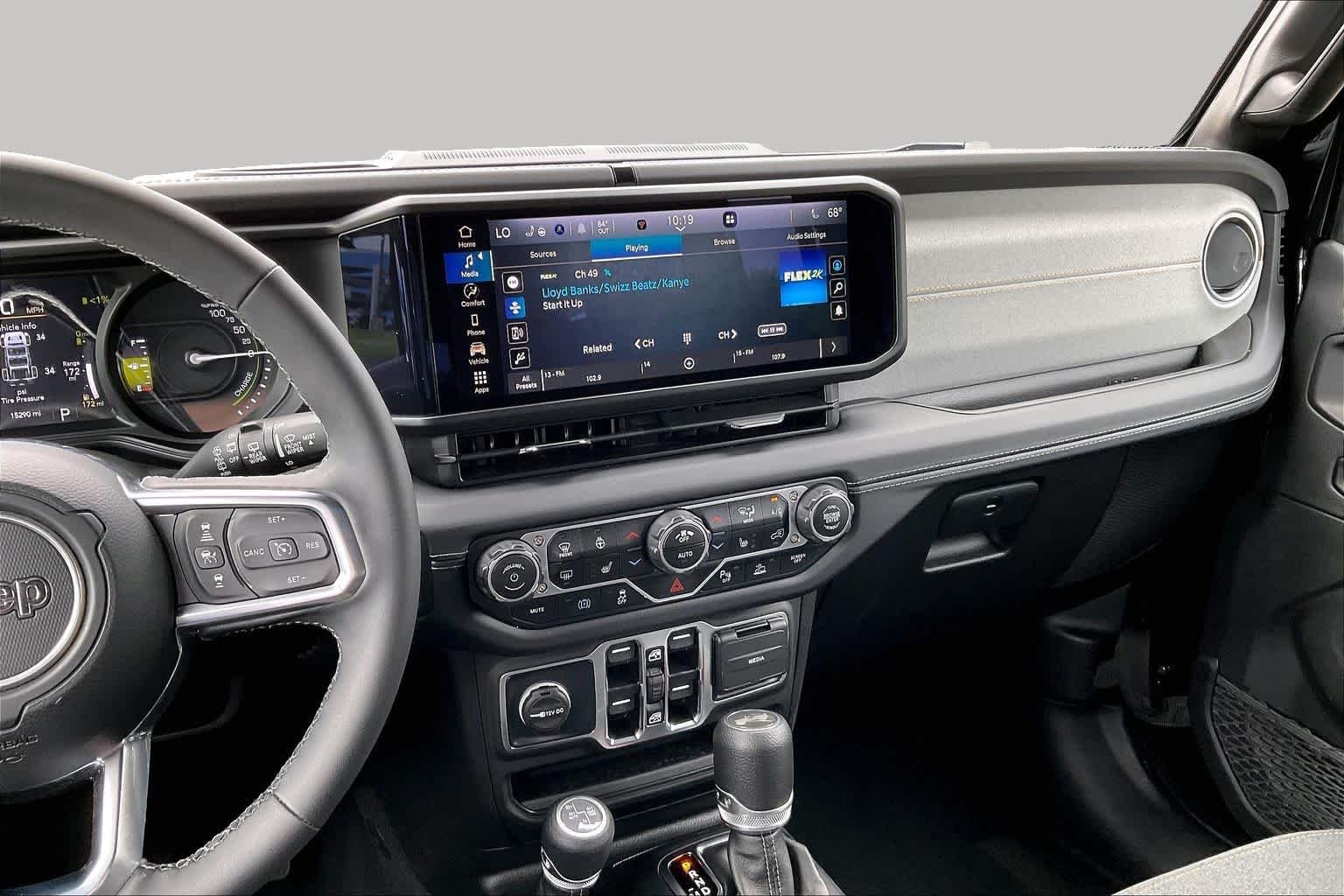 Used 2025 Black Clearcoat Jeep Sahara image 7