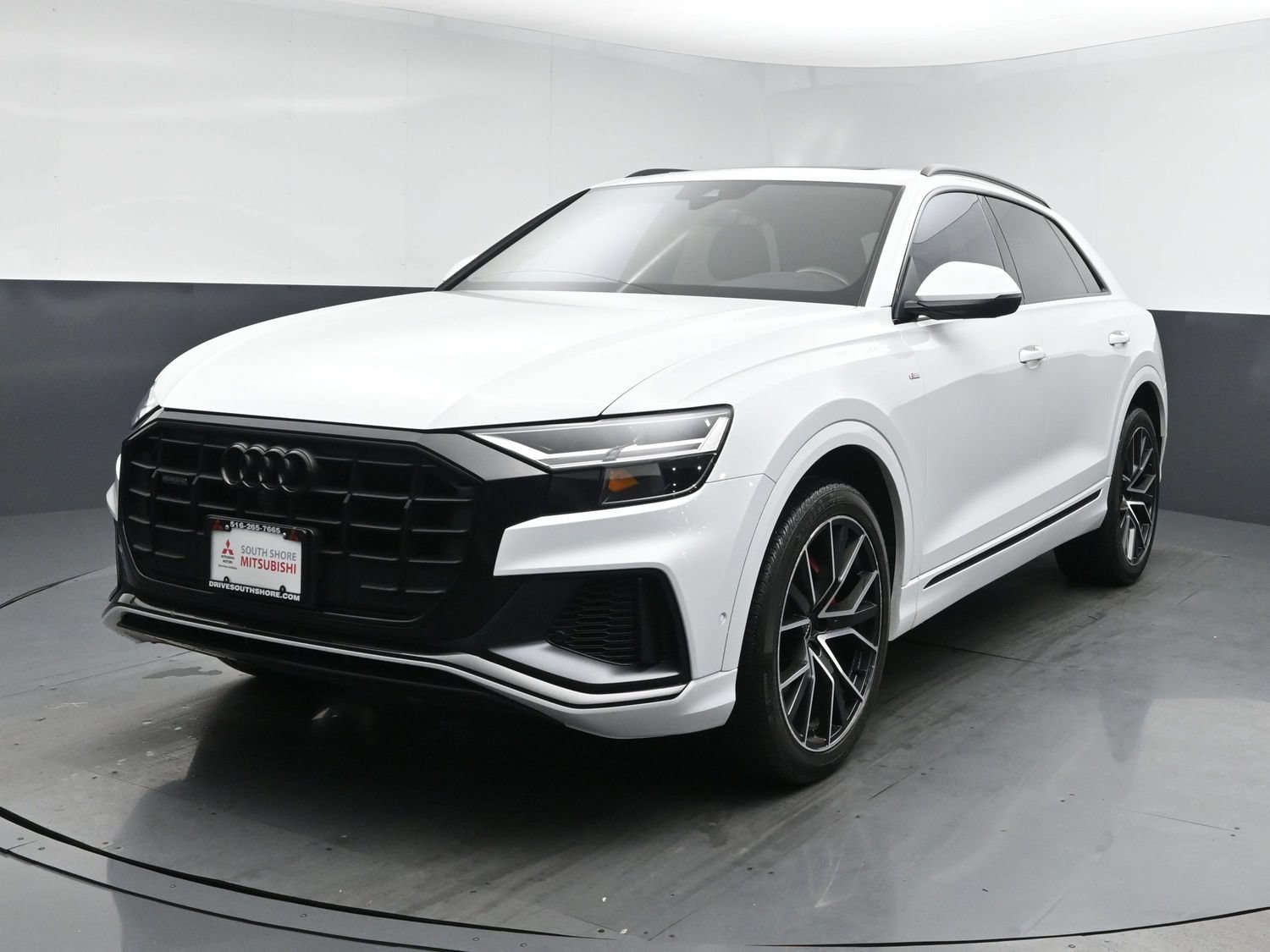 Used 2021 White Audi Premium Plus image 1