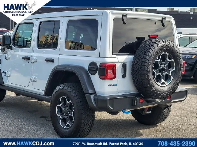 Used 2023 White Jeep Rubicon 4xe image 6