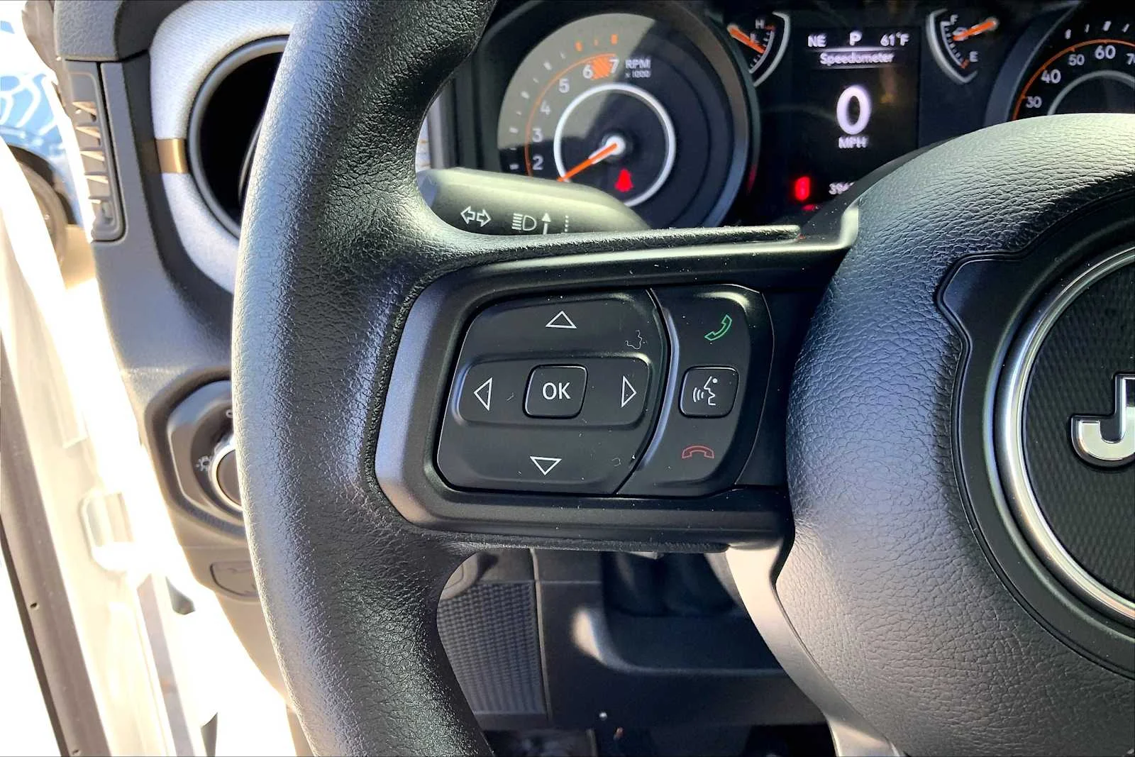Used 2026 Bright White Clearcoat Jeep Sport image 19