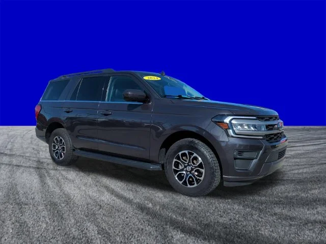 Certified Used 2024 Dark Matter Gray Metallic Ford XLT image 2