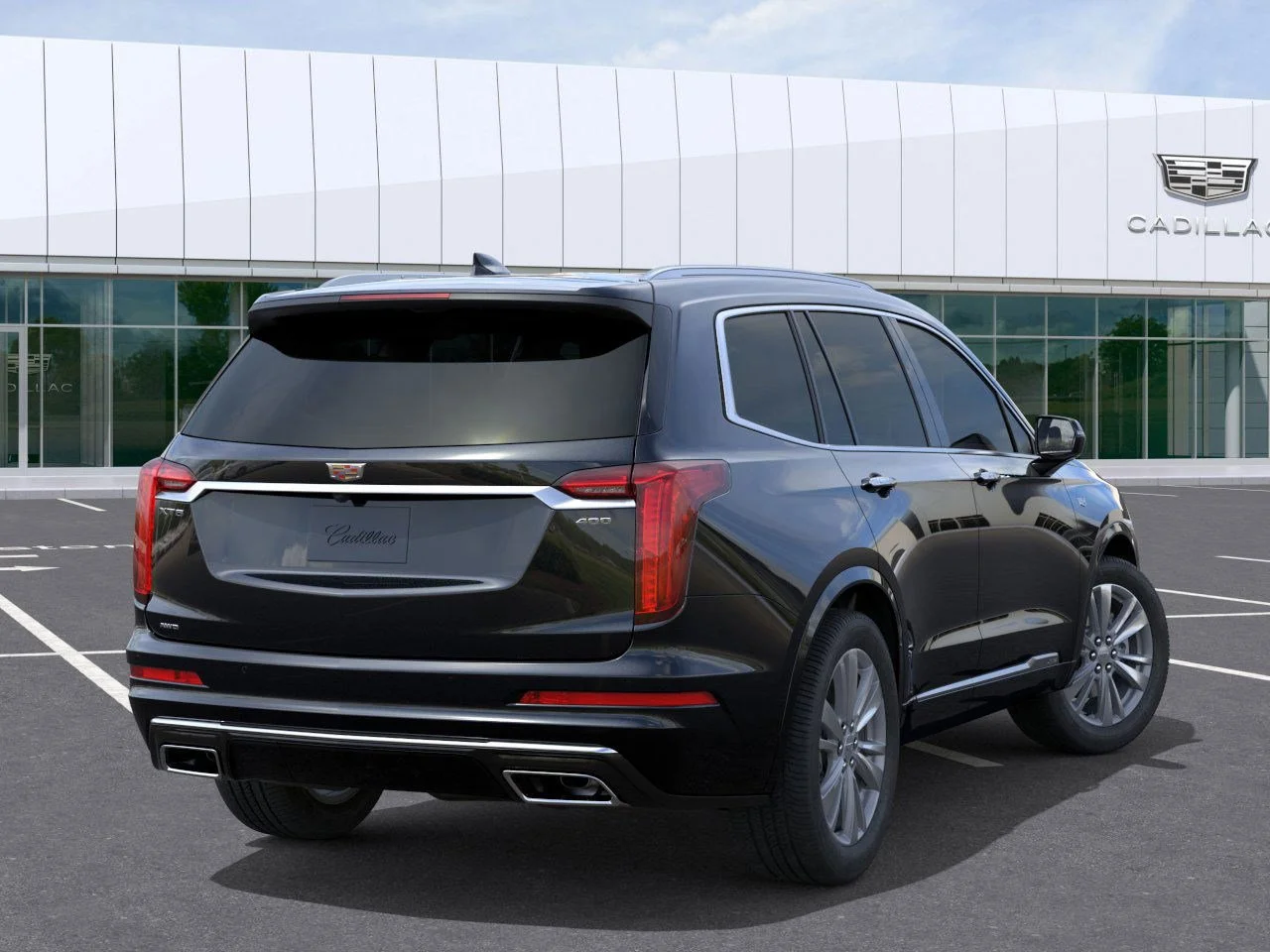 New 2025 Stellar Black Metallic Cadillac Premium Luxury image 7