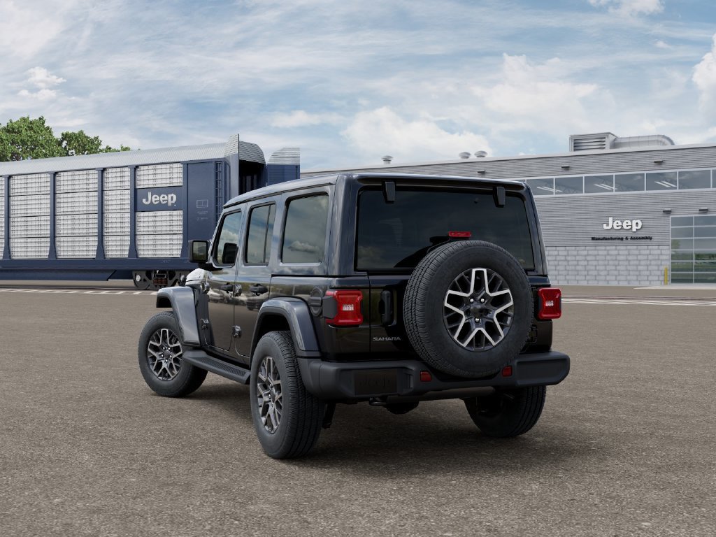 New 2027 Black Clearcoat Jeep Sahara image 3