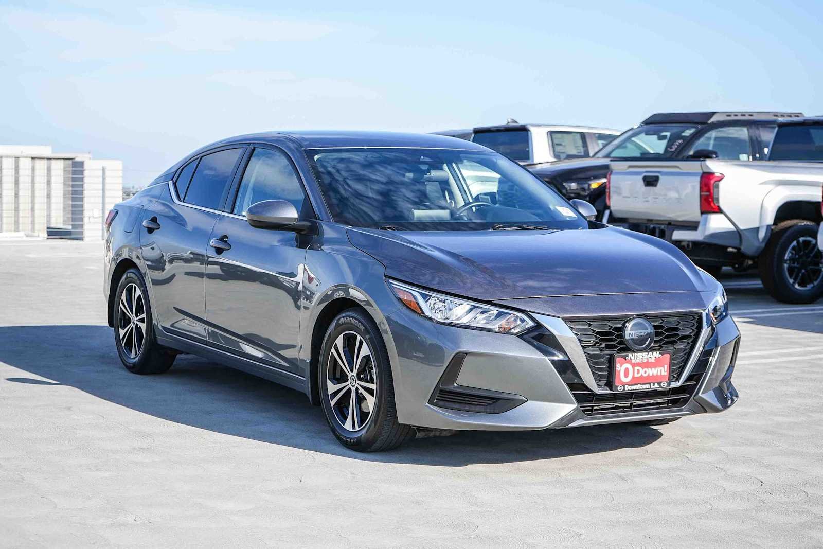 Used 2022 Gun Metallic Nissan SV image 3