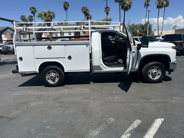 Used 2021 White Chevrolet Work Truck image 2