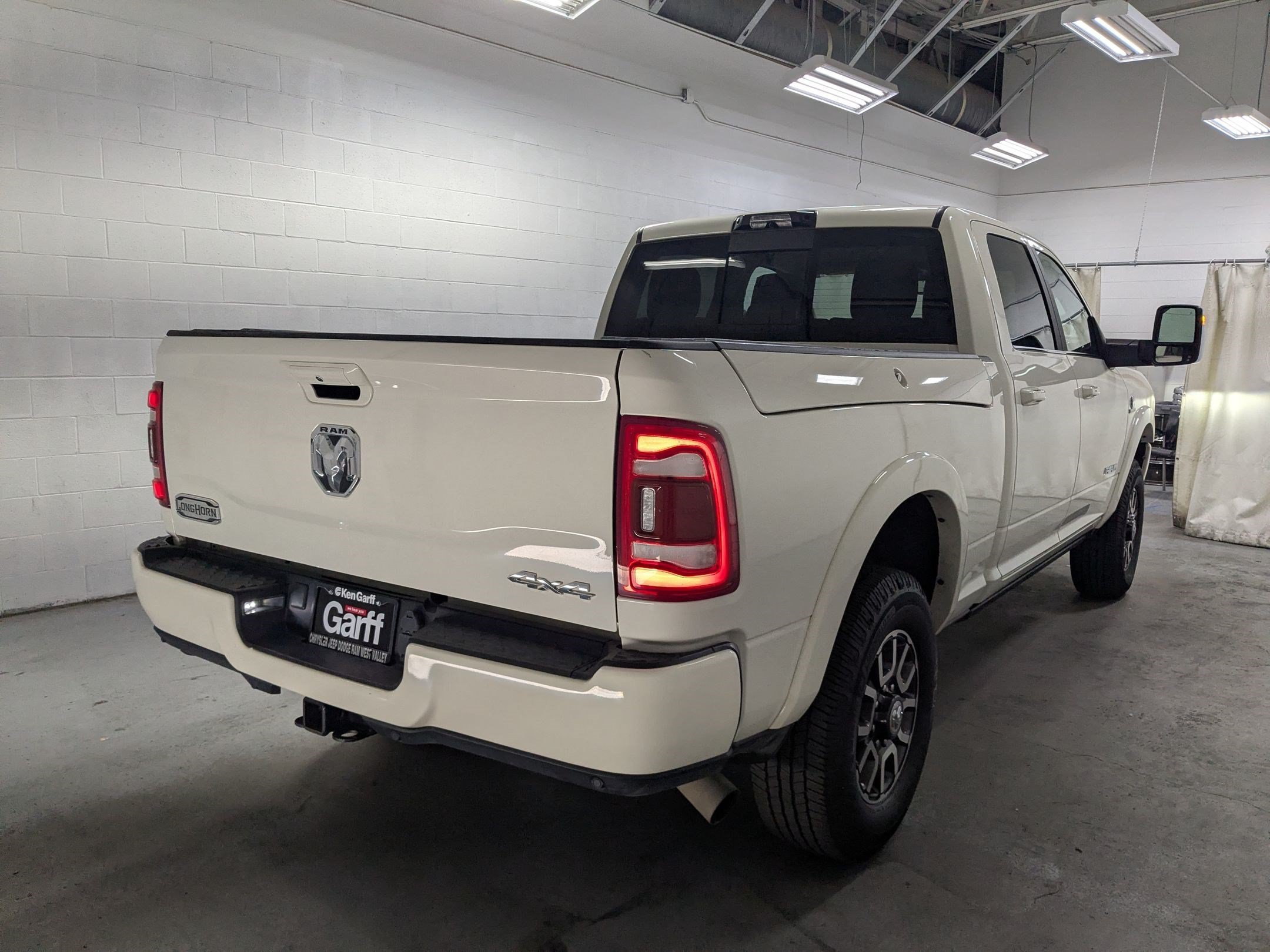 Used 2023 Pearl White Ram Longhorn image 4