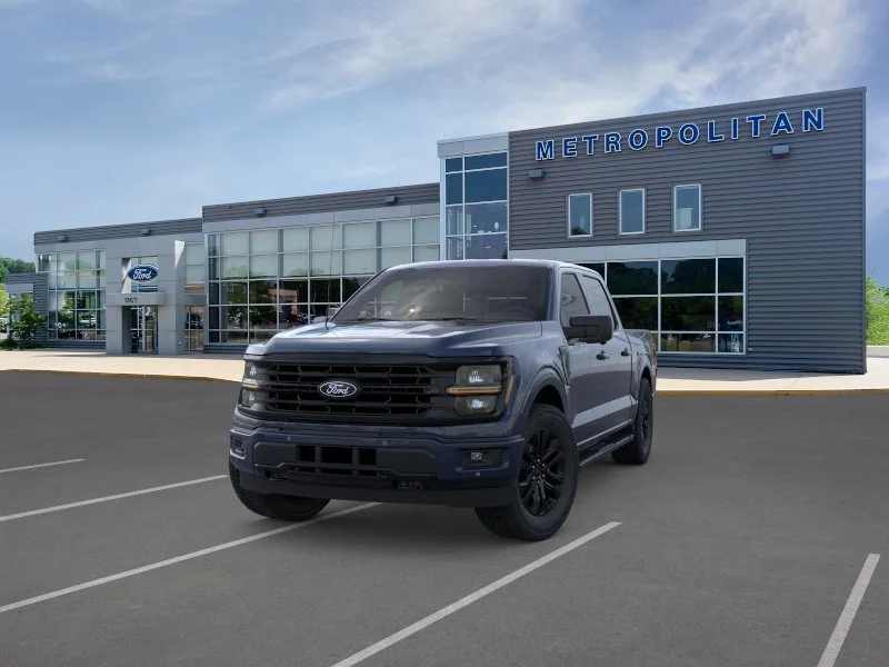 New 2026 Antimatter Blue Metallic Ford XLT image 2