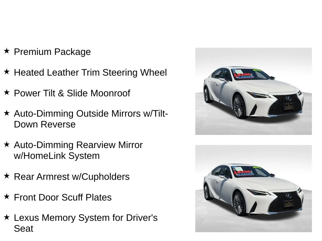 Used 2023 White Lexus 300 image 31