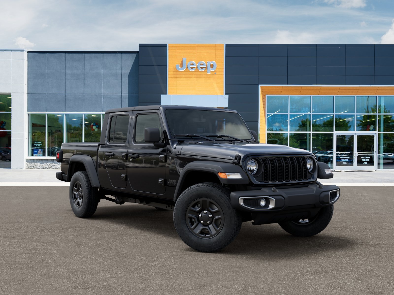 New 2026 Black Clear-Coat Exterior Paint Jeep Sport image 31