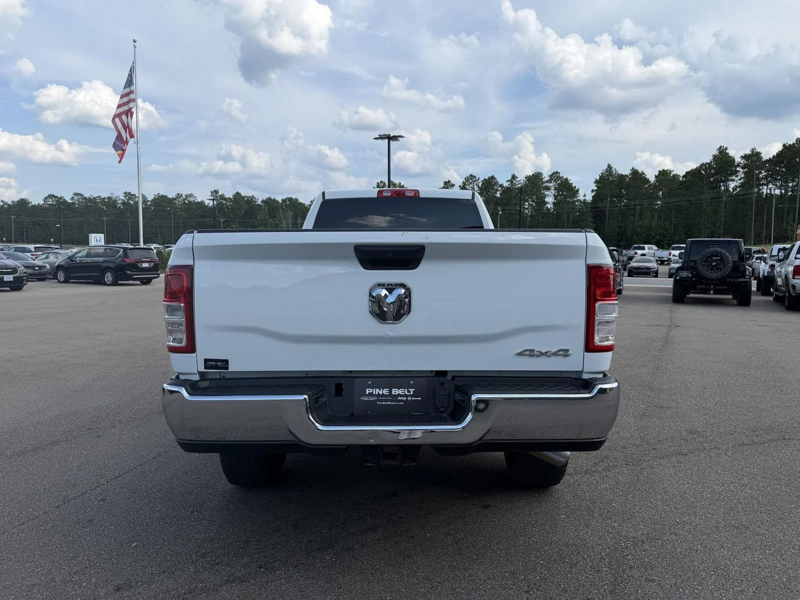 Used 2024 Bright White Clearcoat Ram Tradesman image 5