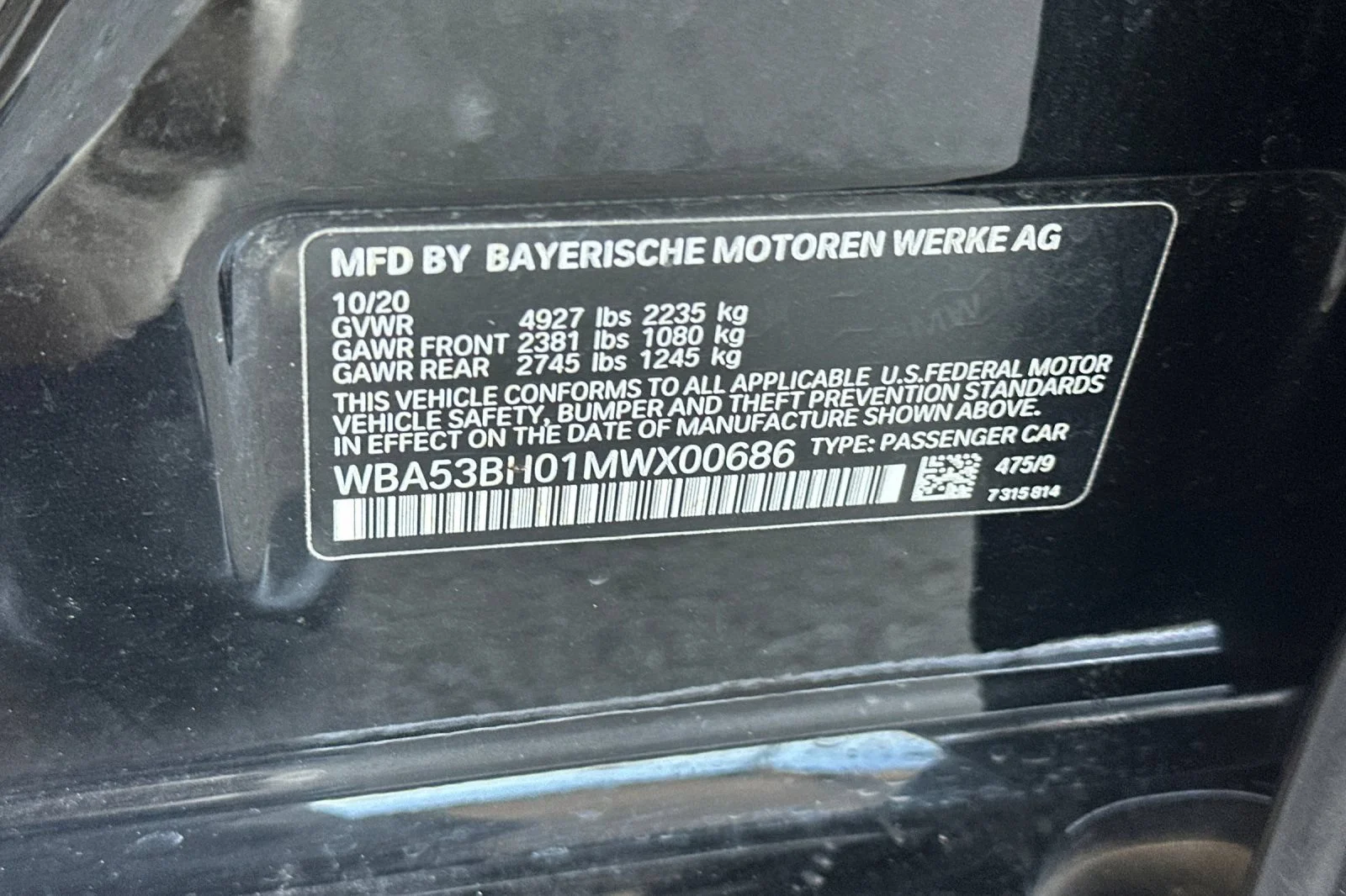 Used 2021 Black BMW 530i image 29