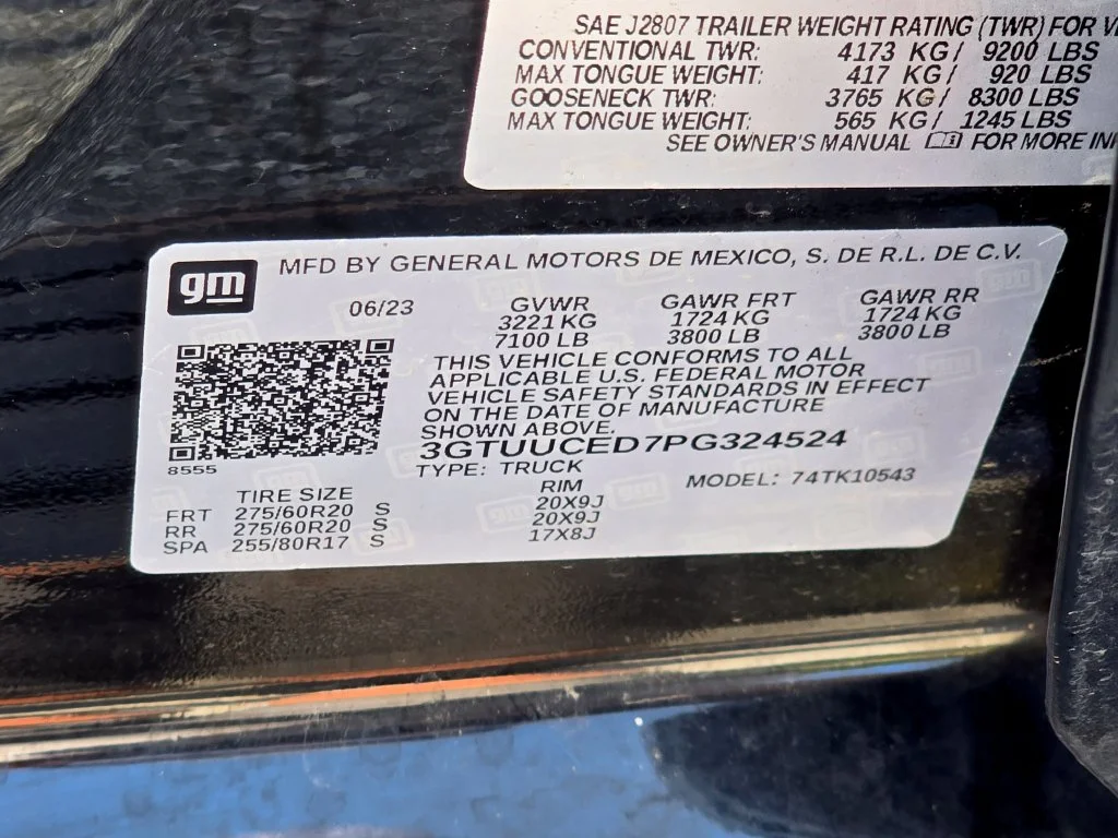 Used 2023 Black GMC Elevation image 53