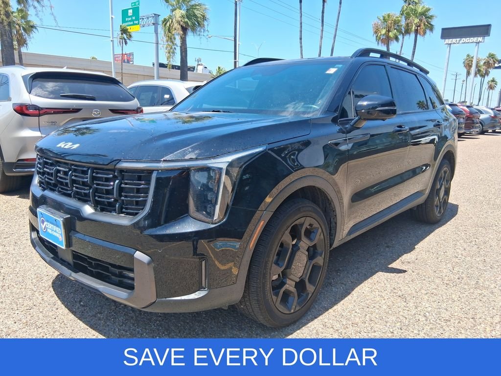 Used 2024 Black Kia X-Line SX Prestige image 3