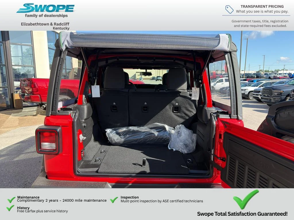 New 2026 Firecracker Red Clearcoat Jeep Sport image 12