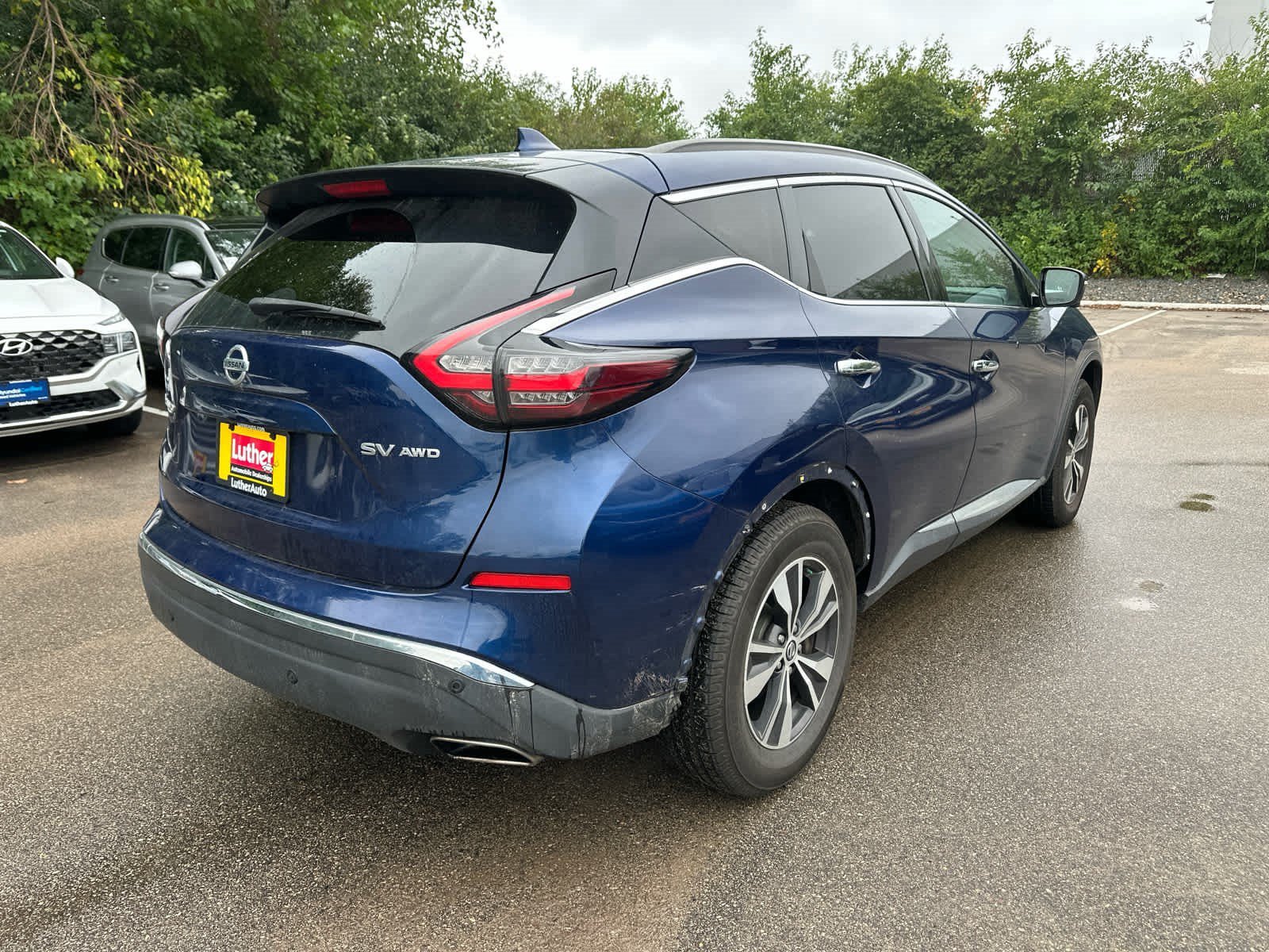 Used 2020 Deep Blue Pearl Nissan SV image 2