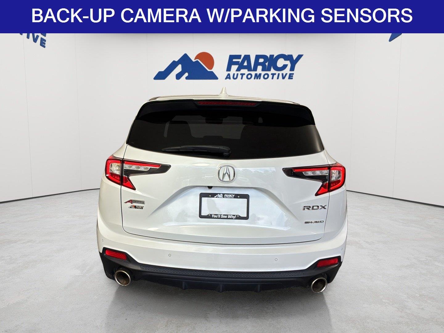 Used 2021 Platinum White Pearl Acura SH-AWD w/A-SPEC image 6