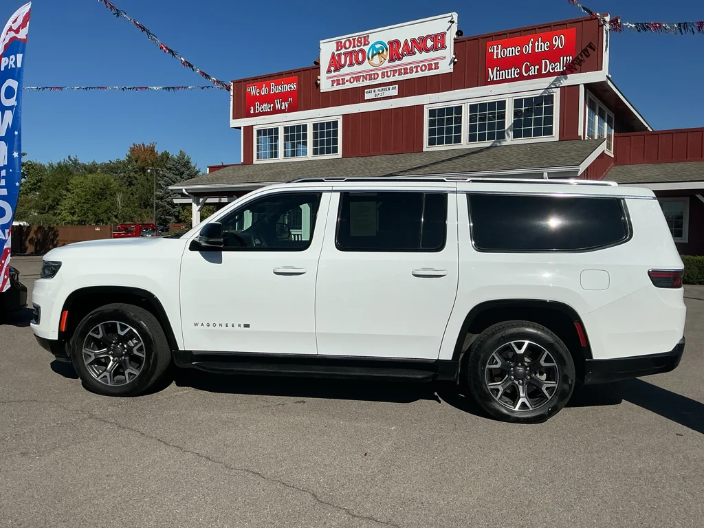 Used 2024 Bright White Clearcoat Jeep Series III image 7