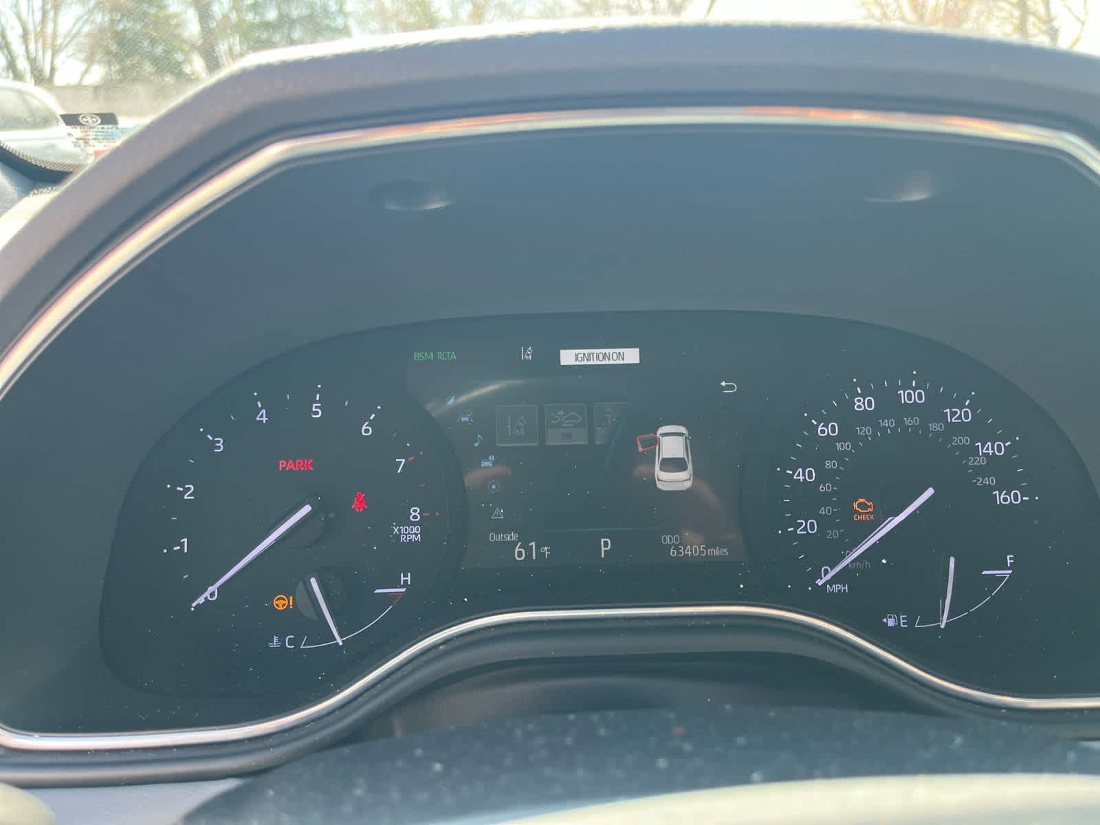 Used 2019 Midnight Black Metallic Toyota XLE image 8