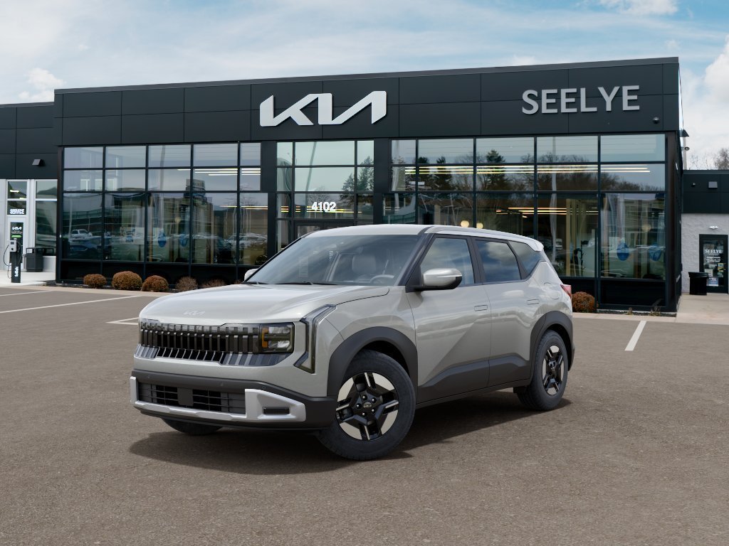 New 2027 Ivory Silver Kia LX image 1