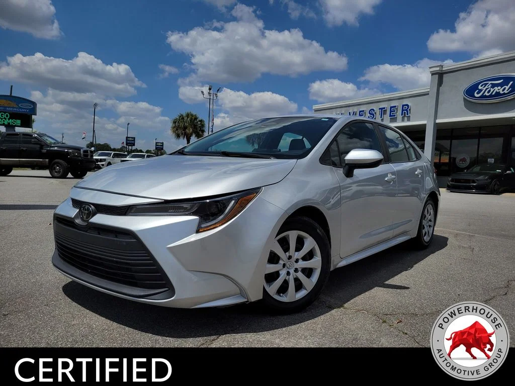Used 2024 Silver Toyota LE image 1