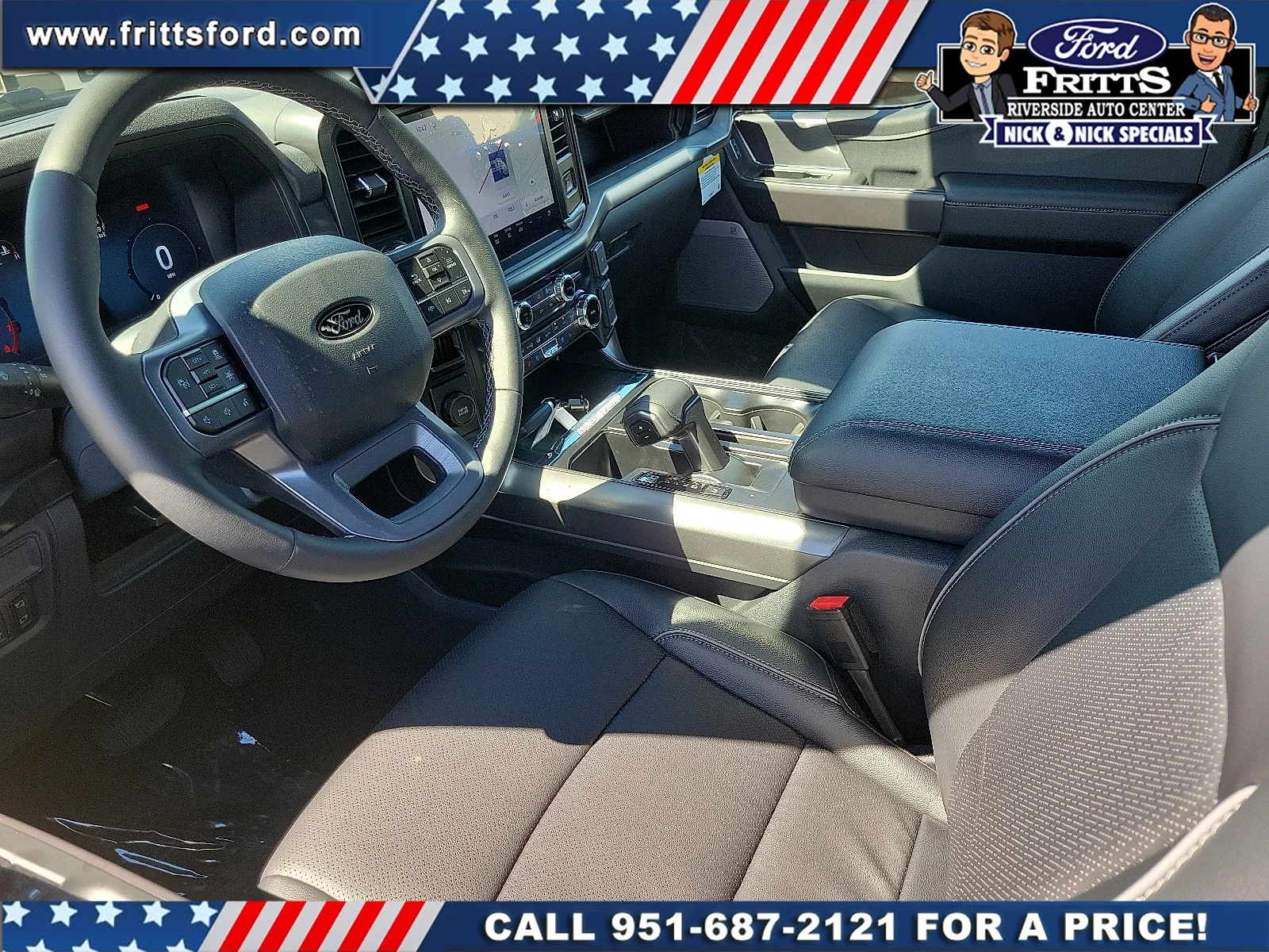 New 2026 Agate Black Metallic Ford Lariat® image 3