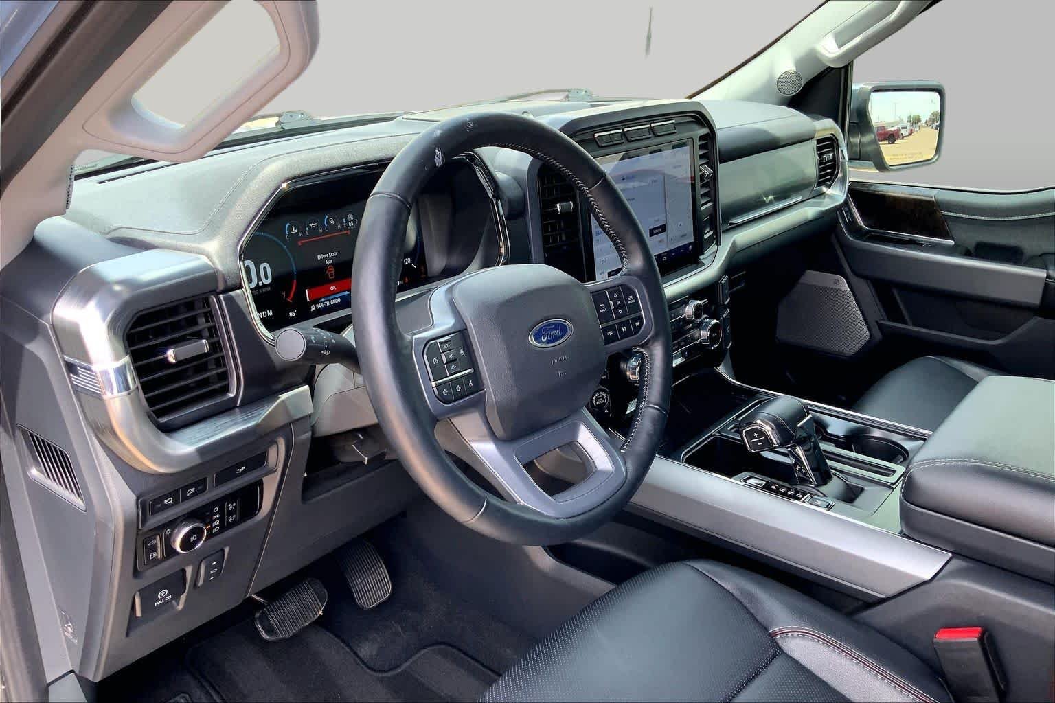 Certified Used 2023 Azure Gray Metallic Tri-Coat Ford LARIAT image 18