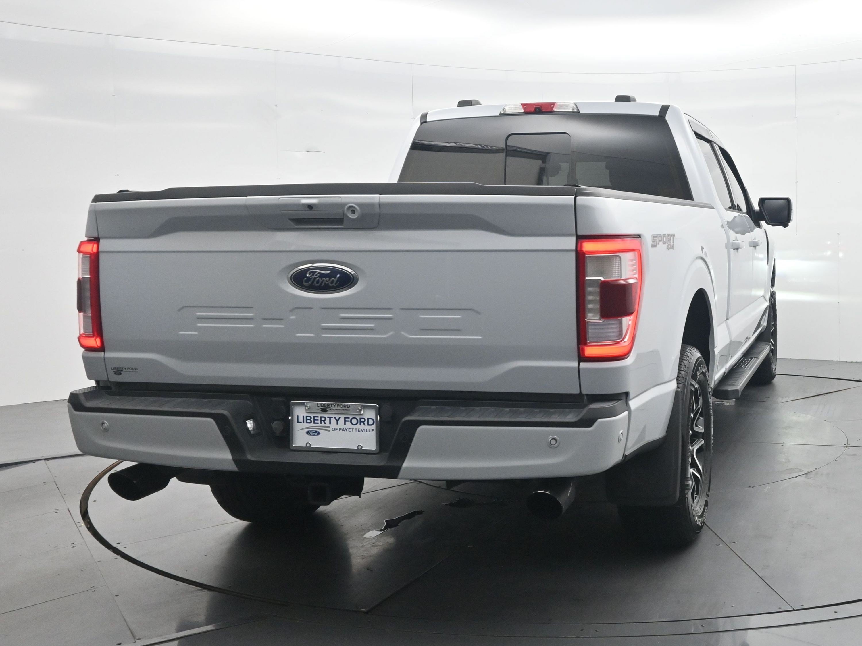 Certified Used 2021 White Metallic Ford LARIAT image 6