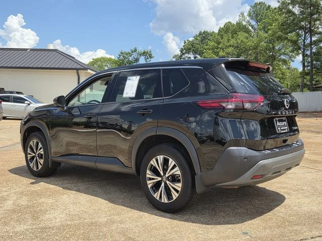 Used 2021 Super Black Nissan SV image 6