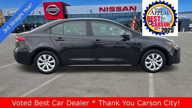 Used 2022 Toyota Corolla LE with VIN 5YFEPMAE9NP368421 for sale in Carson City, NV