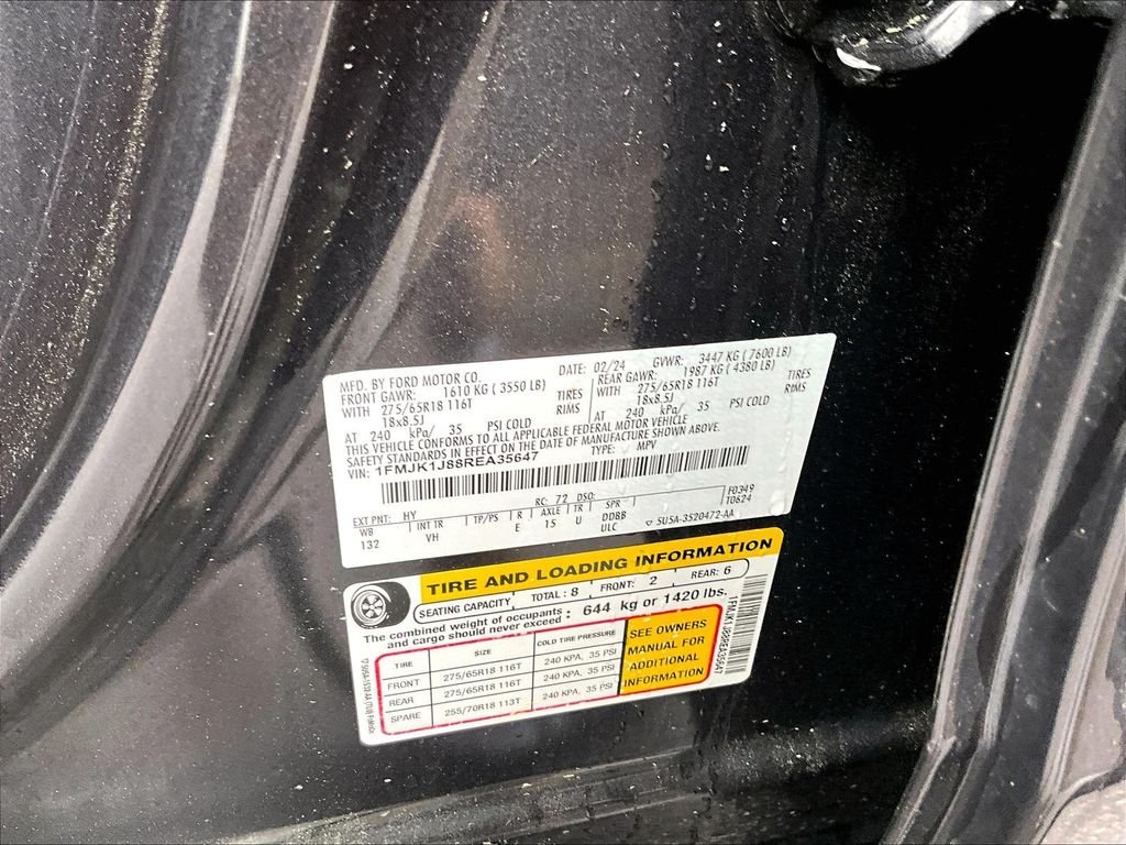 Used 2024 Gray Metallic Ford XLT image 6