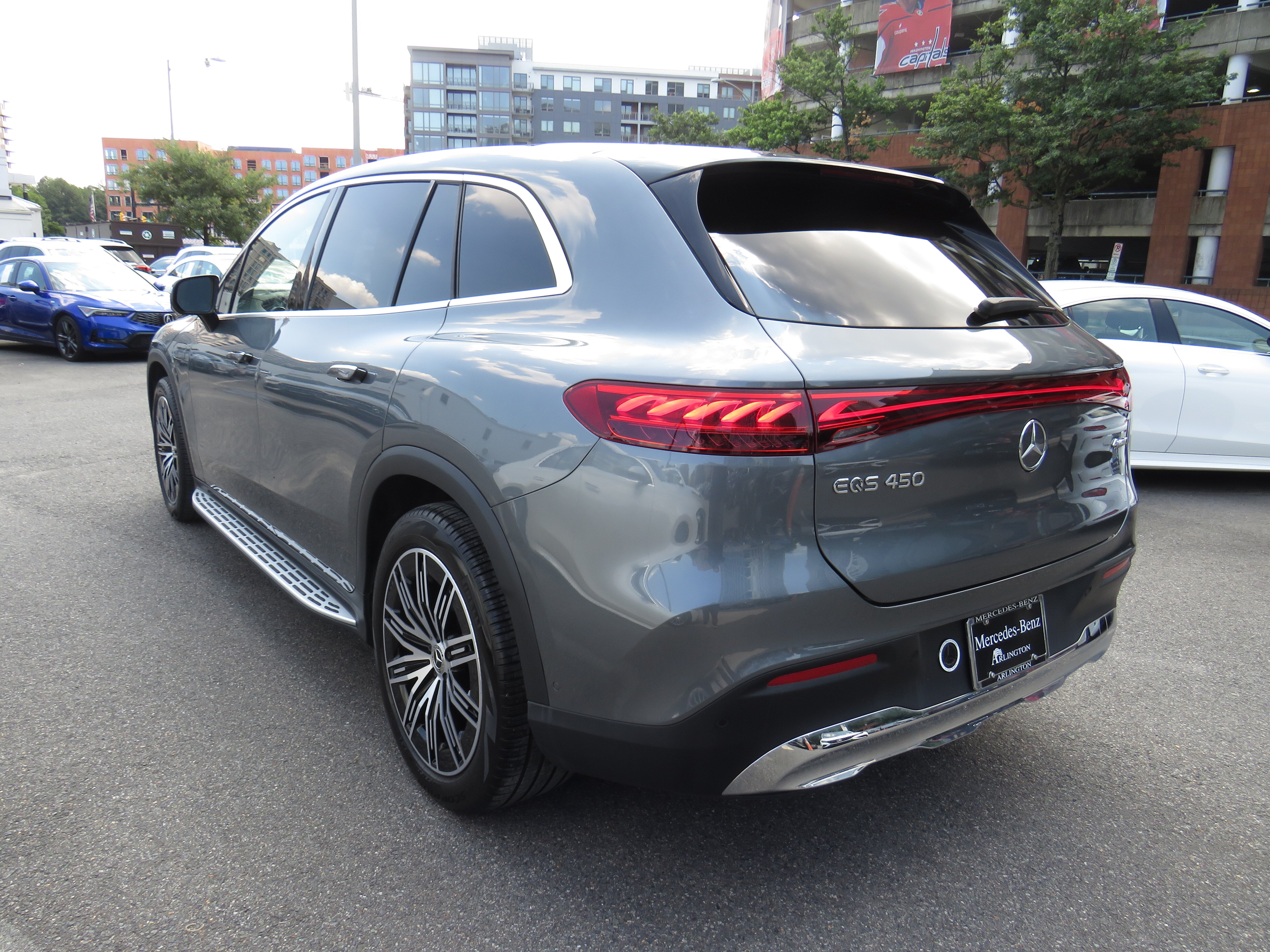 Certified 2023 Mercedes-Benz EQS SUV Base with VIN 4JGDM2EB2PA021220 for sale in Arlington, VA