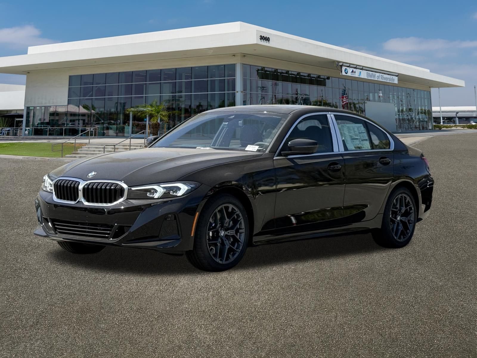 New 2026 Jet Black BMW 330i image 4