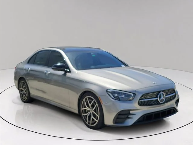Used 2021 Silver Mercedes-Benz E 350 image 3