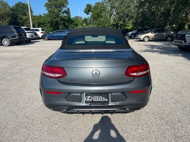 Used 2017 Gray Metallic Mercedes-Benz C 300 image 3