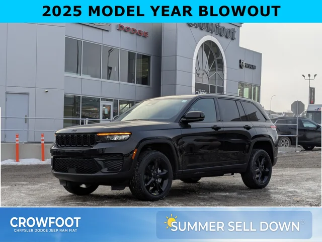 2025 Jeep Grand Cherokee Altitude - - Power Liftgate - Wireless Charging - 20 Black Wheels - Remote Start & More