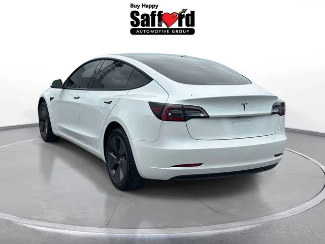 Used 2021 White Tesla Standard Range Plus image 6