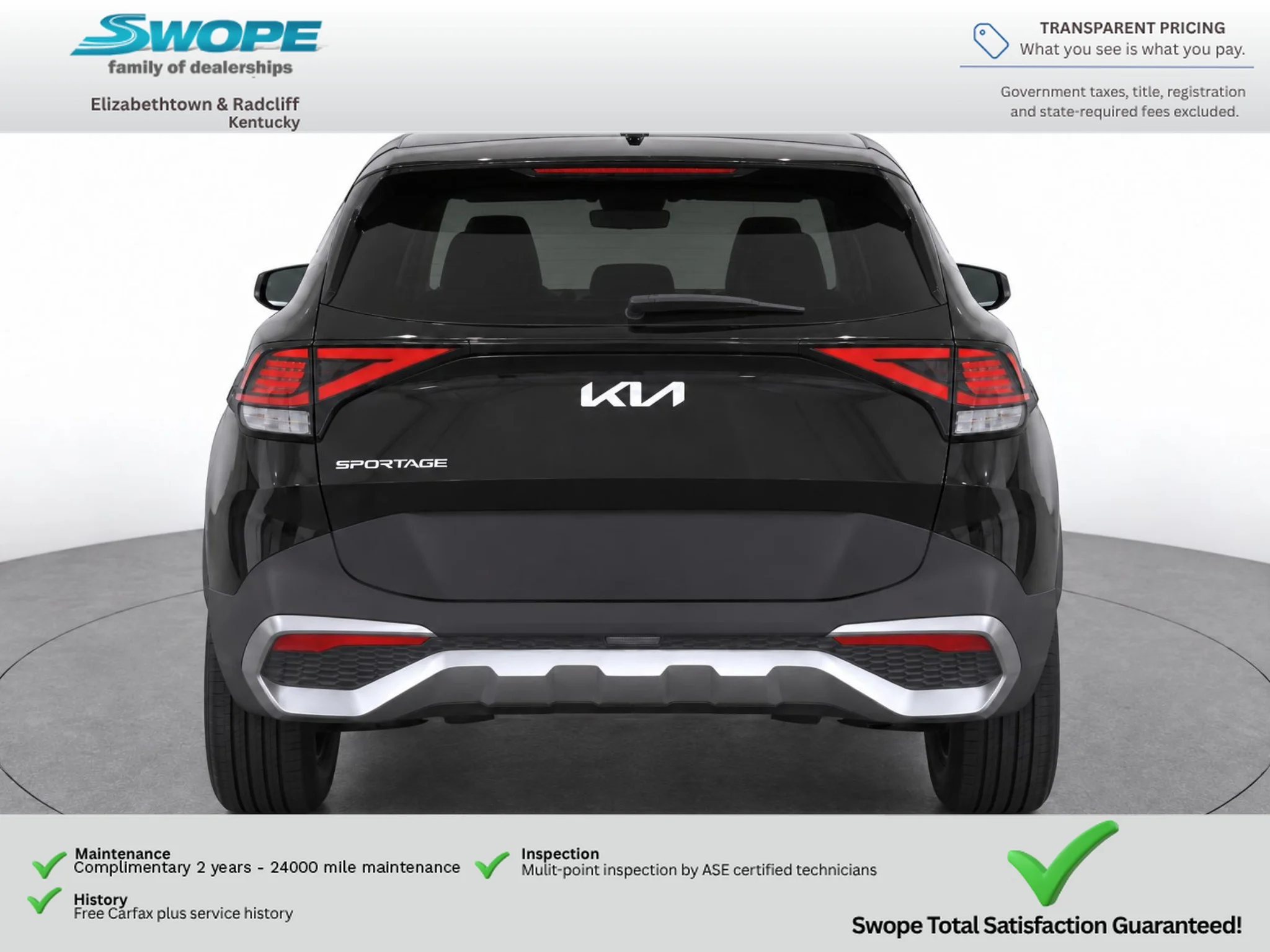 Used 2023 Ebony Black Kia EX image 6