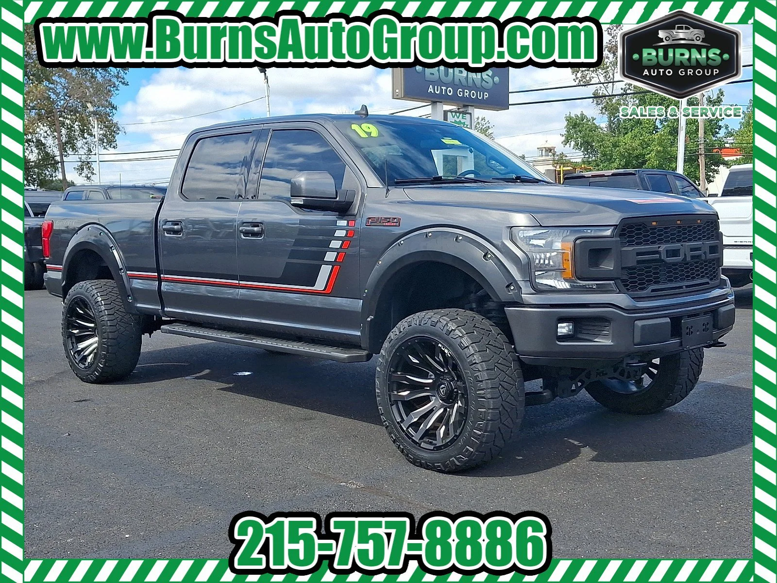 Used 2019 Magnetic Metallic   J7 Ford LARIAT image 1