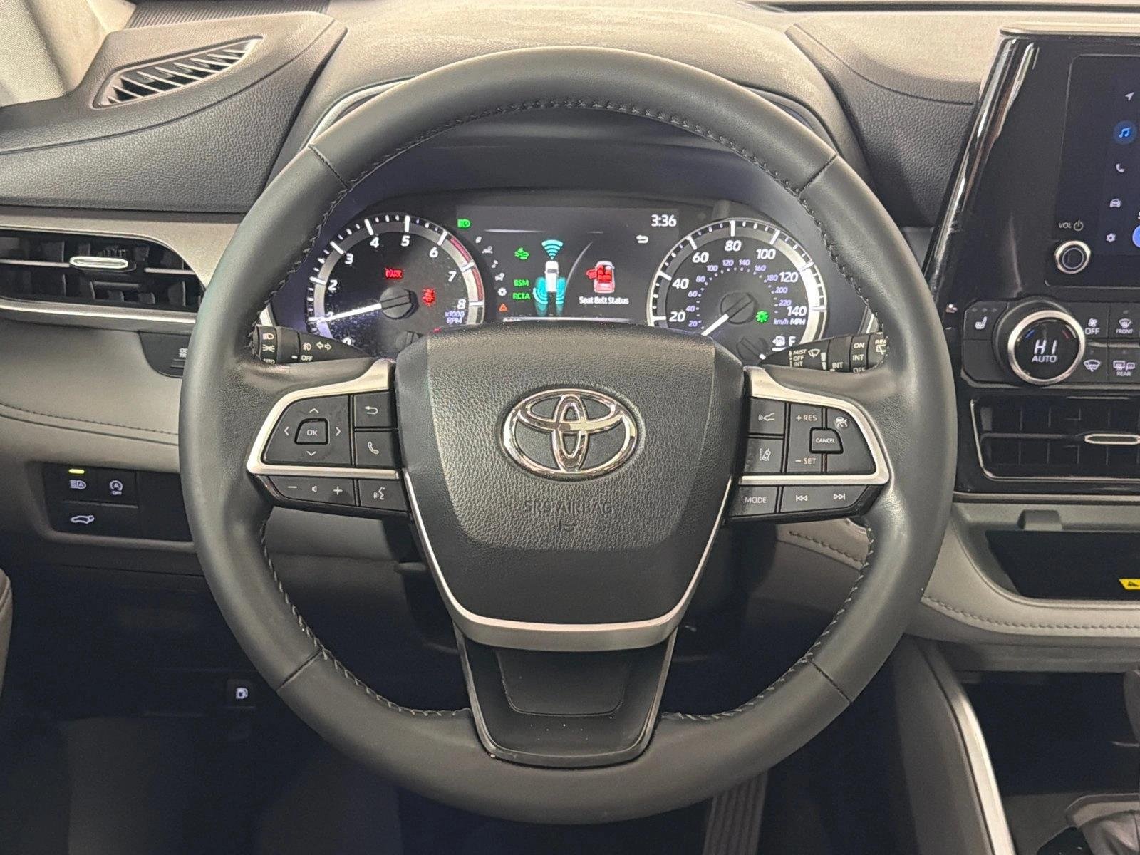 Used 2023 Midnight Black Metallic Toyota XLE image 25