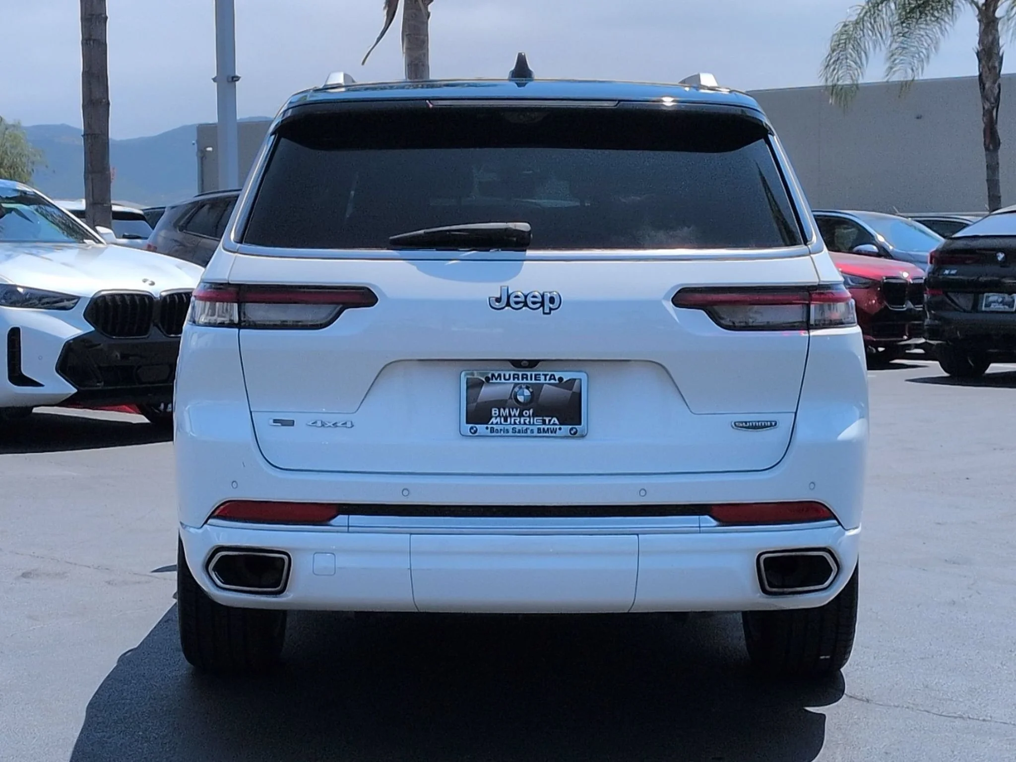 Used 2023 Bright White Clearcoat Jeep Summit Reserve image 7
