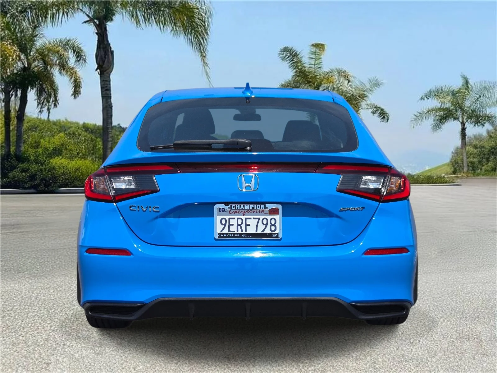 Used 2023 Boost Blue Pearl Honda Sport CVT image 5