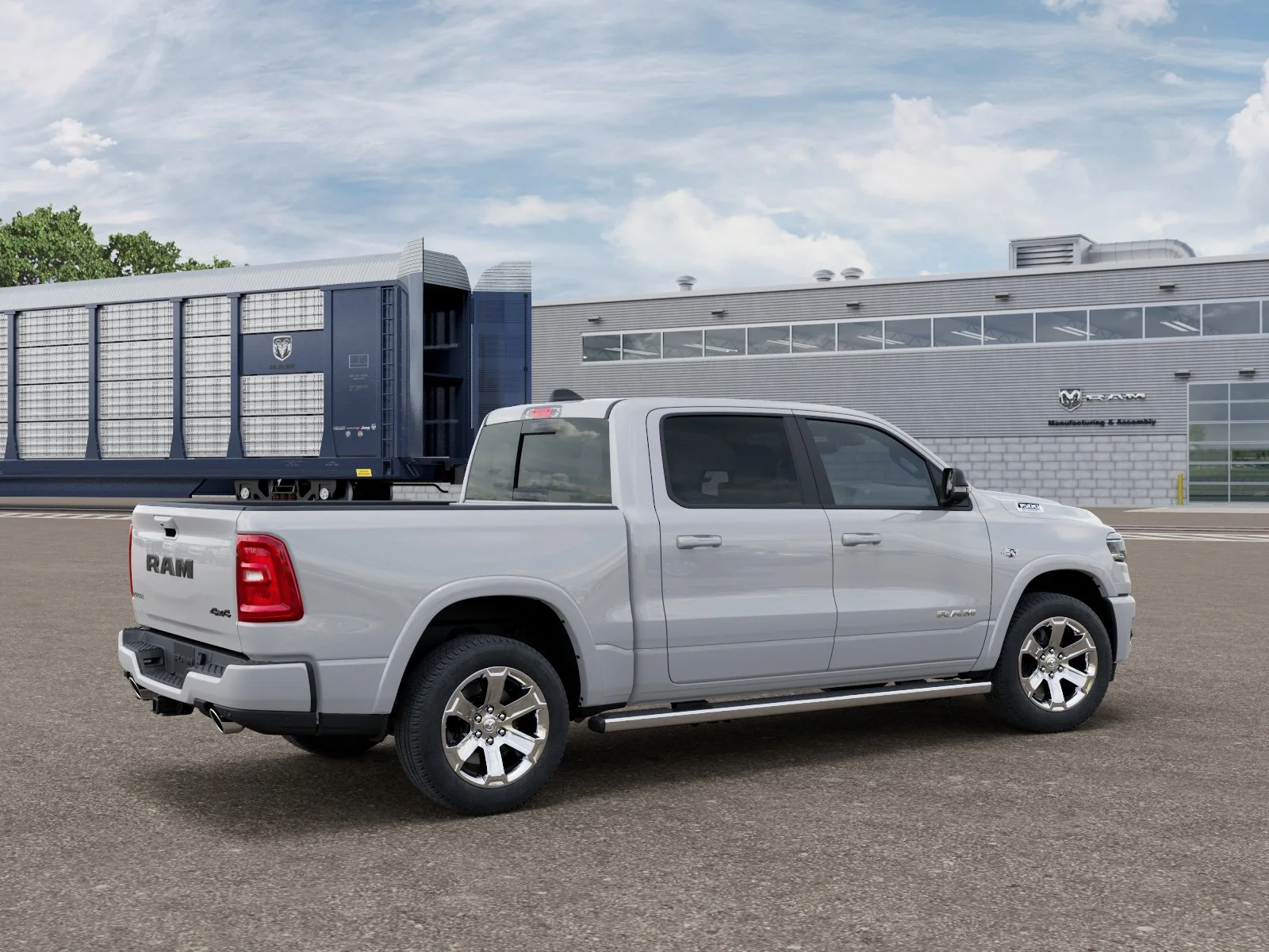 New 2026 Bright White Clearcoat RAM Big Horn/Lone Star image 2