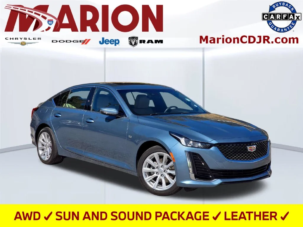Used 2023 Black Cadillac Luxury image 1