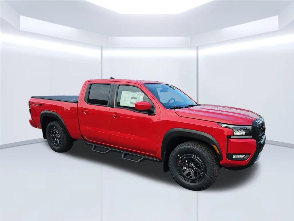 New 2026 Red Alert Nissan Crew Cab PRO-4X® Long Bed image 8