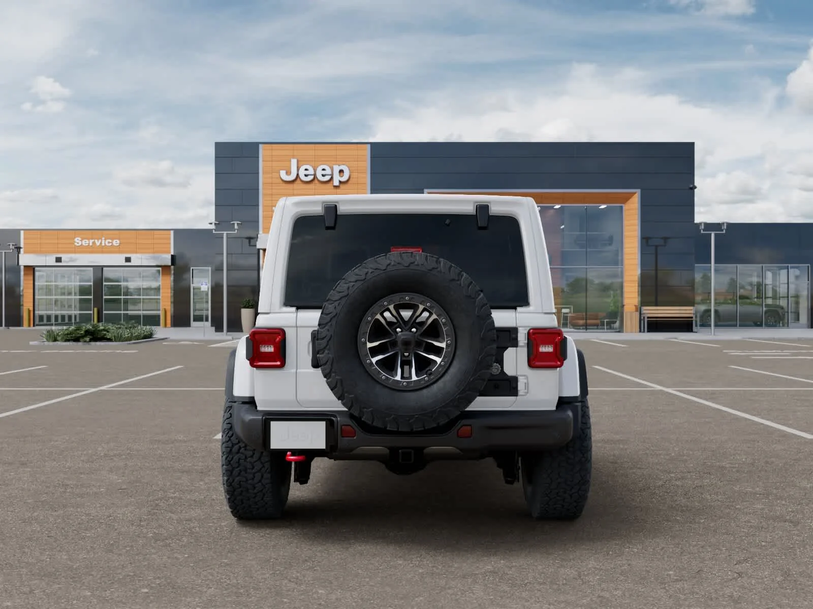 New 2027 Bright White Clearcoat Jeep Rubicon X image 7