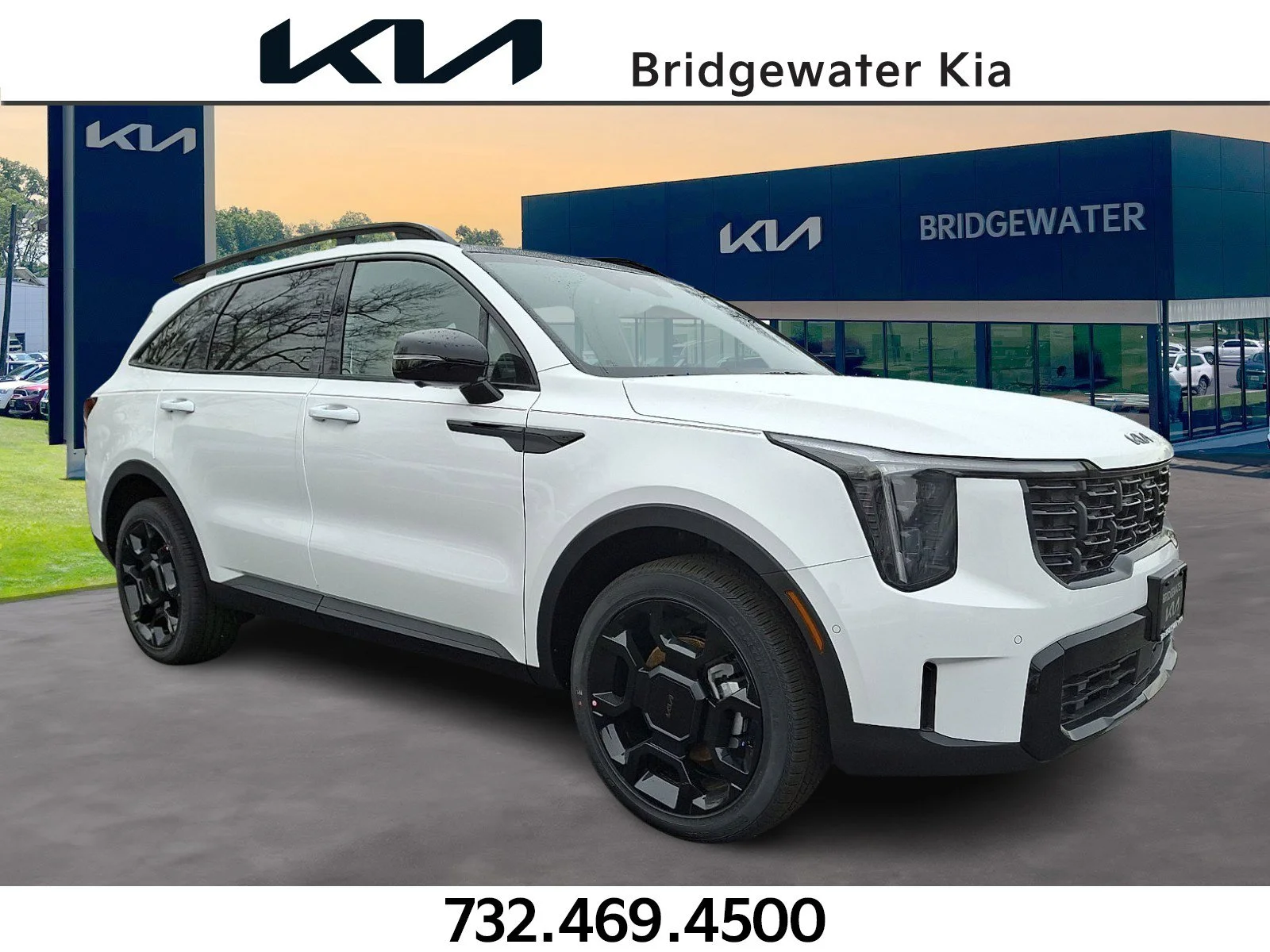 New 2026 Glacial White Pearl Kia X-Line SX Prestige AWD image 1