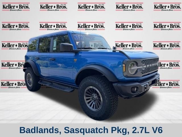 New 2026 Velocity Blue Metallic Ford Badlands image 1