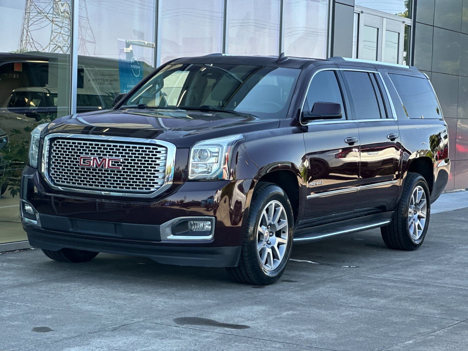 Used 2017 Black Cherry Metallic GMC Denali image 7